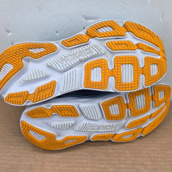 Hoka One One Men’s Bondi 7 Blue Fog Castlerock Sneakers Cushion Running Sz 12.5 - Picture 9 of 16